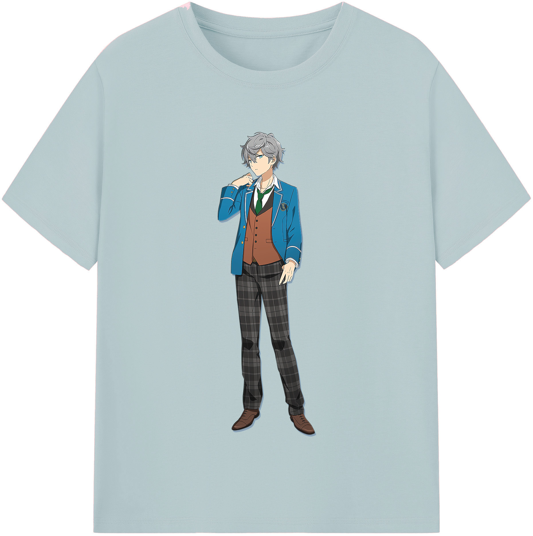 （画像用） あんさんぶるスターズ! Ensemble Stars 綿100％半袖Tシャツ（フロントプリント）